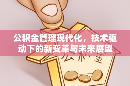 阿坝公积金管理现代化，技术驱动下的新变革与未来展望
