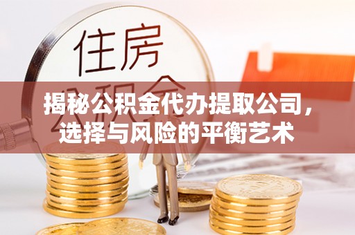 阿坝揭秘公积金代办提取公司，选择与风险的平衡艺术
