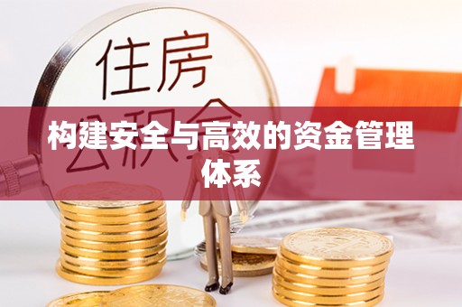 阿坝构建安全与高效的资金管理体系