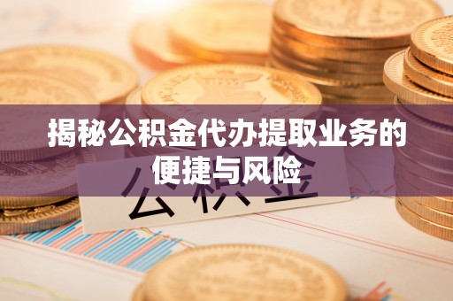阿坝揭秘公积金代办提取业务的便捷与风险