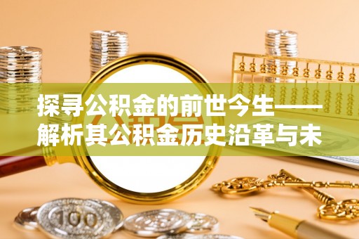 阿坝探寻公积金的前世今生——解析其公积金历史沿革与未来方向